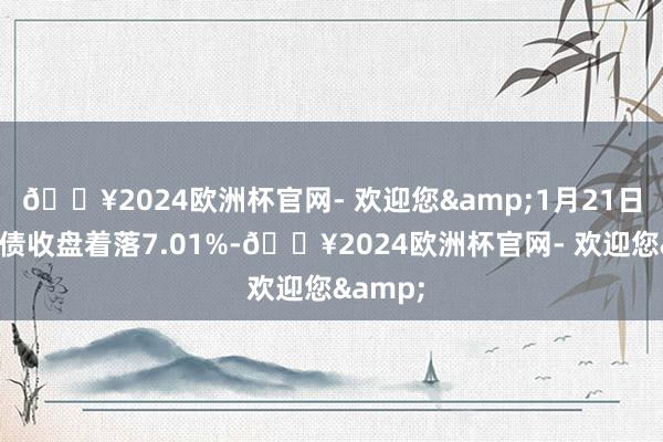 🔥2024欧洲杯官网- 欢迎您&1月21日贵广转债收盘着落7.01%-🔥2024欧洲杯官网- 欢迎您&