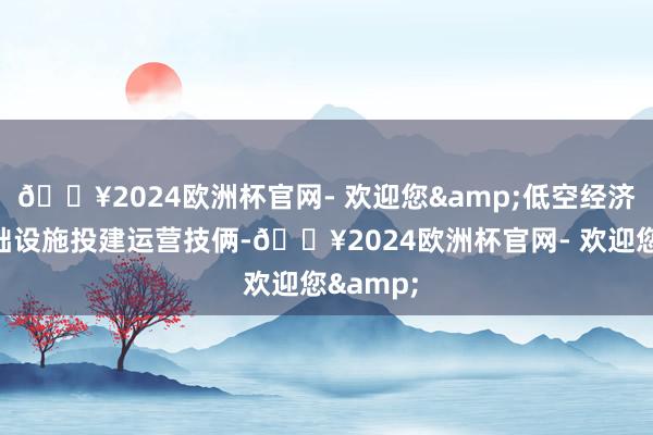 🔥2024欧洲杯官网- 欢迎您&低空经济新式基础设施投建运营技俩-🔥2024欧洲杯官网- 欢迎您&